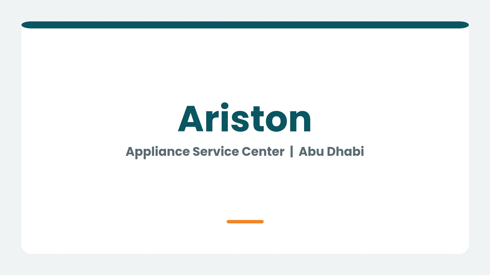 Ariston appliance repair in Abu Dhabi, Al Haram Electrical Appliances Repairs Shop technician, Abu Dhabi