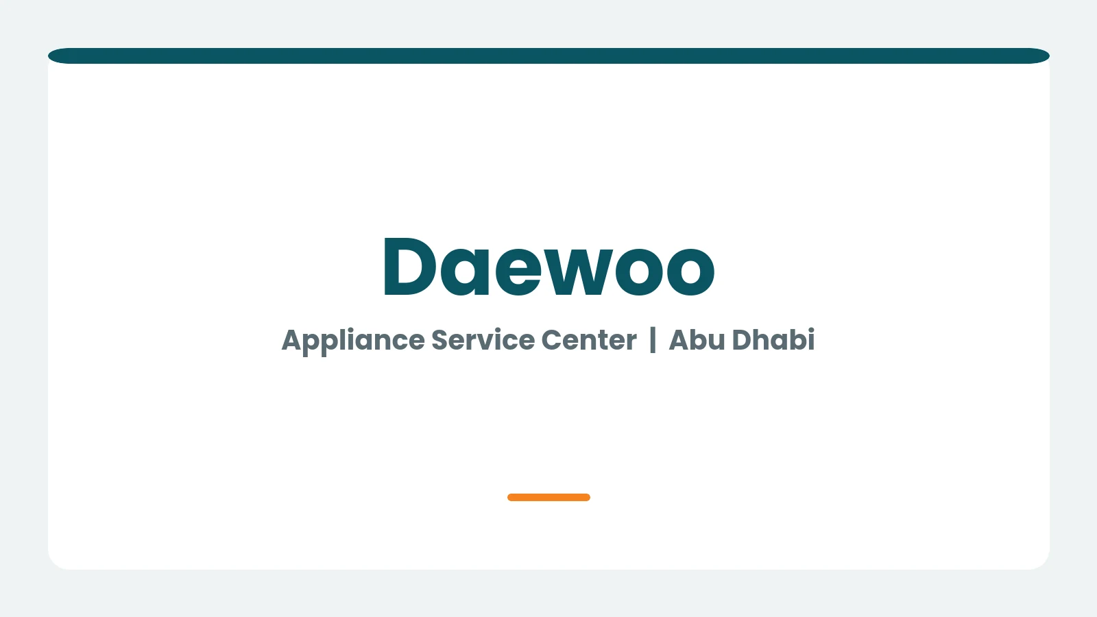 Daewoo appliance repair in Abu Dhabi, Al Haram Electrical Appliances Repairs Shop technician, Abu Dhabi