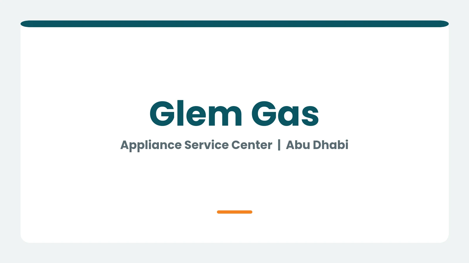 Glem Gas appliance repair in Abu Dhabi, Al Haram Electrical Appliances Repairs Shop technician, Abu Dhabi