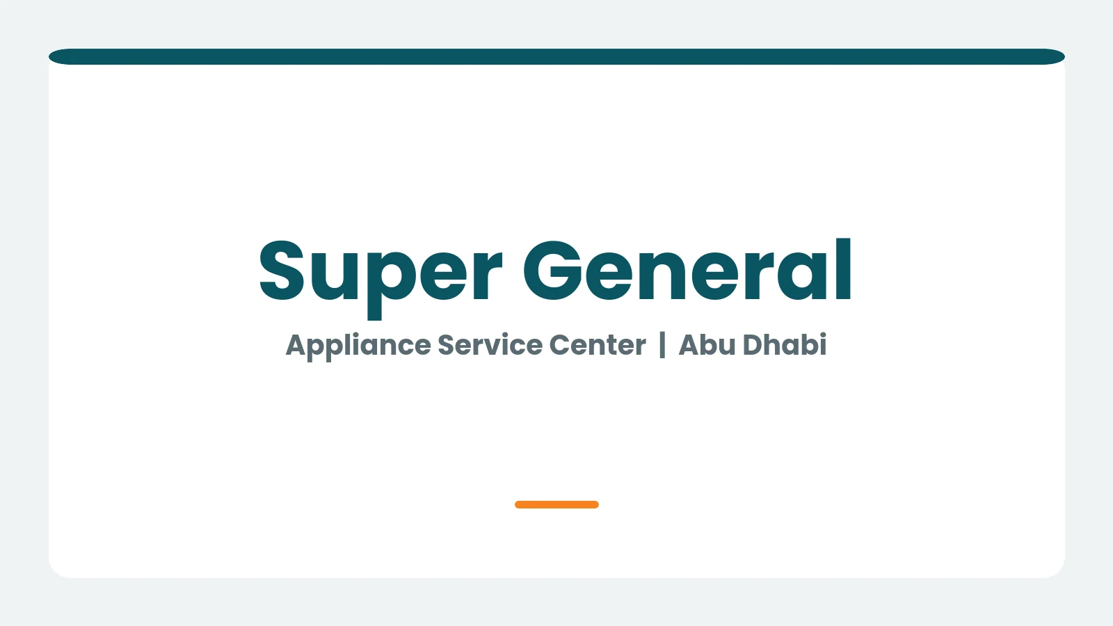 Super General appliance repair in Abu Dhabi, Al Haram Electrical Appliances Repairs Shop technician, Abu Dhabi