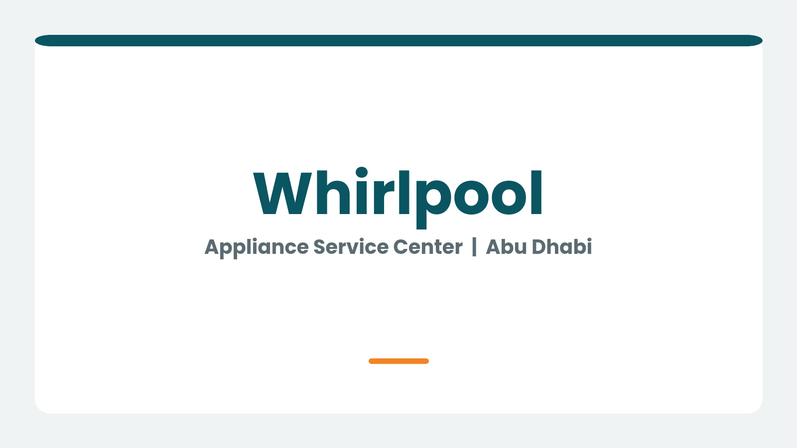 Whirlpool appliance repair in Abu Dhabi, Al Haram Electrical Appliances Repairs Shop technician, Abu Dhabi